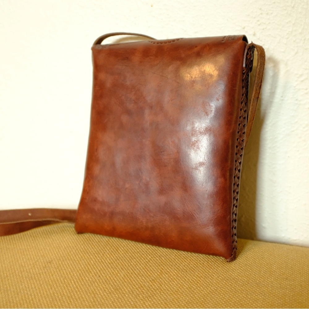 Mexican genuine leather crossbody - Picture 6 of 11